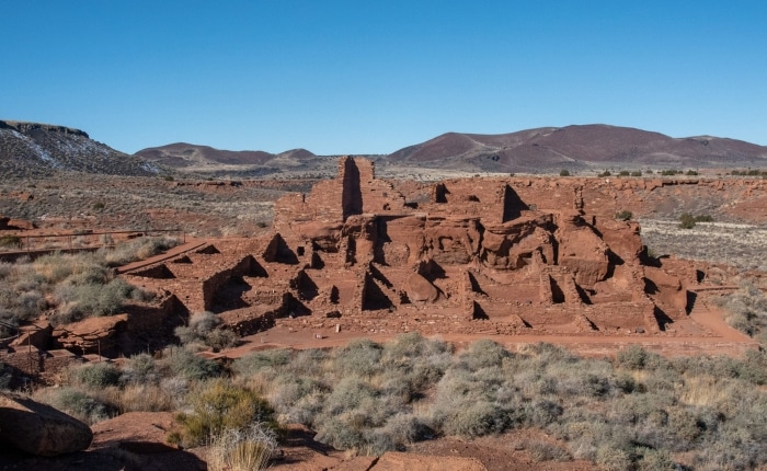 wupatki national monument just outside of Flagstaff, AZ